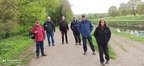 'Codger's' walk, 30 th. Apr, 2021. Mersey Valley. Shades of 'Lockdown hair'!